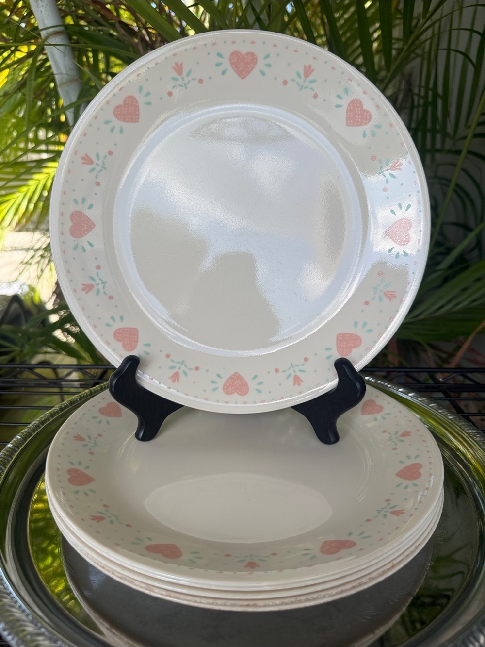 Corelle FOREVER YOURS 10.25" Dinner Plates Set of 6